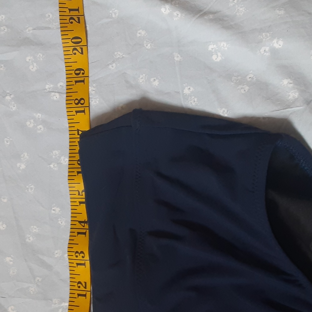 LANDS END NAVY BLUE SWIM BOTTOM, SIZE 16W NWOT - Picture 2 of 8